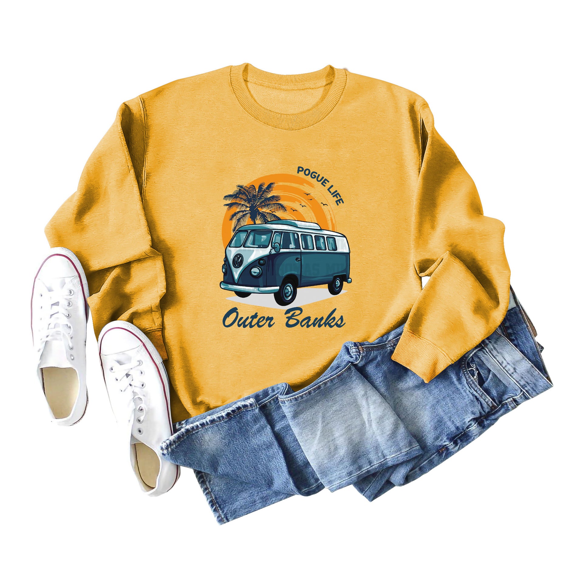 Leisure Pogue Life Crew Neck Sweatshirt
