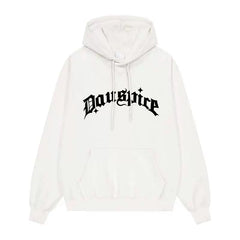 I.N Letter Printed Pullover Sports Hoodie