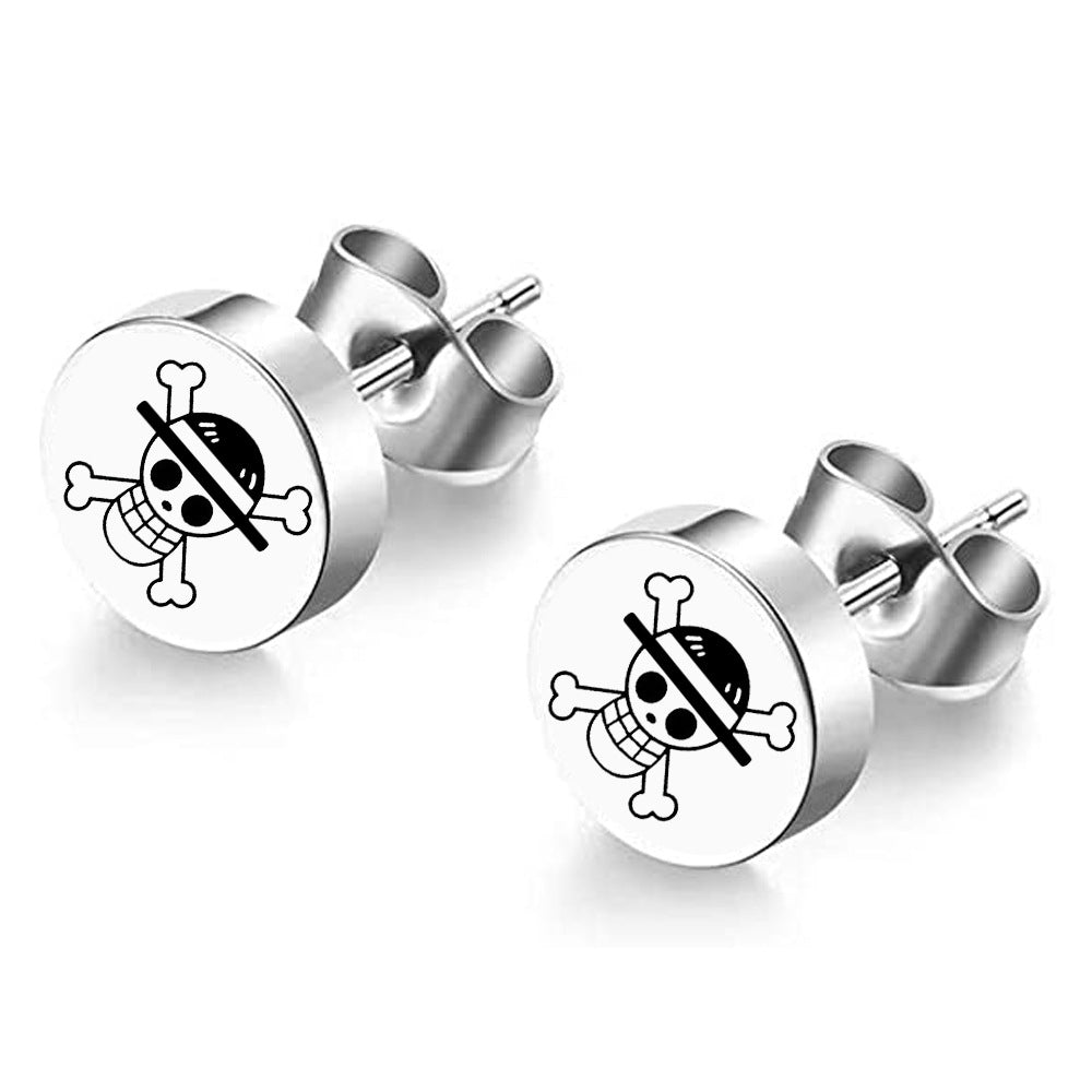 Chic Pirates Logo Earrings