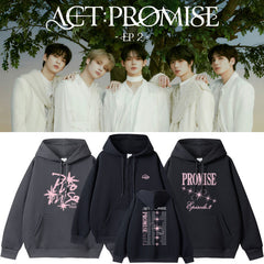 KPOP ActPromiseEP2 Printed Pullover Hoodie