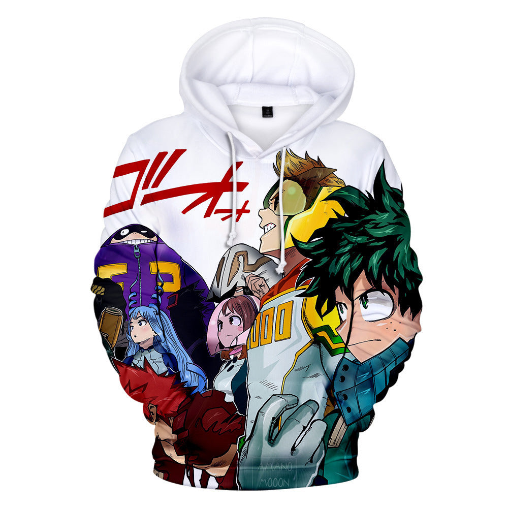 Unisex Cool Anime 3D Printed Cosplay Hoodie