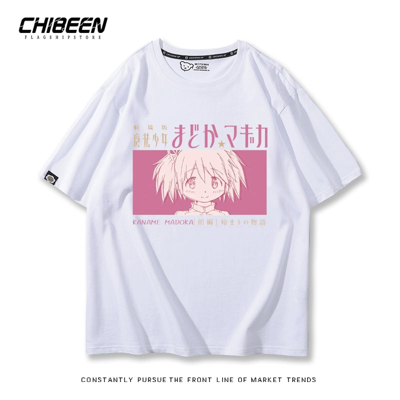 Women's Anime Print Half Sleeve T-shirt