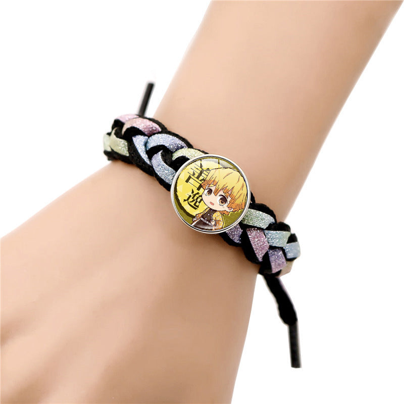 Casual Anime Woven Rope Bracelet