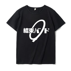 Anime Bocchi Printed Short Sleeve T-shirt
