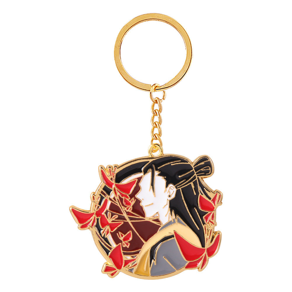 Cute Anime Gojo Keychain Brooch Pendant