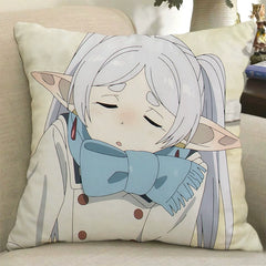 Cute Anime Throw Pillow