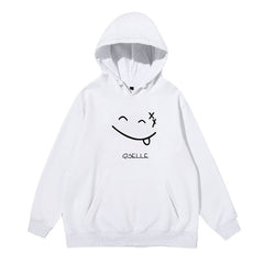 KPOP MY SYNK Graphic Loose Pullover Hoodie