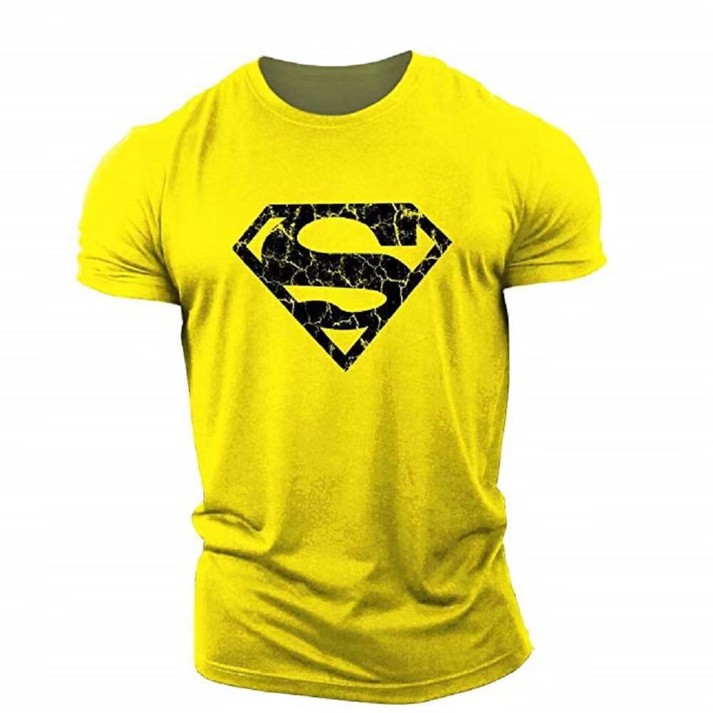 Men's Sports Fitness Loose Casual T-shirt