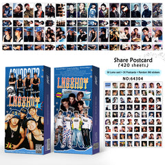LNGSHOT 4SHOBOIZ Vol. 2 Postcards Sticker Gift