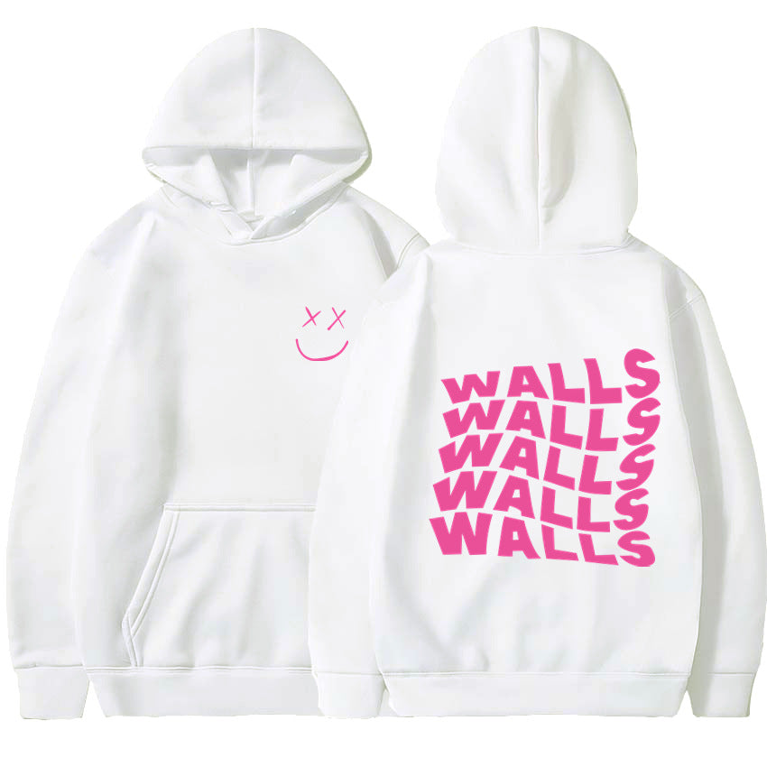 Unisex Louis Walls Printed Casual Hoodie