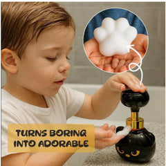 Cute Cat Paw Foam Soap Dispenser