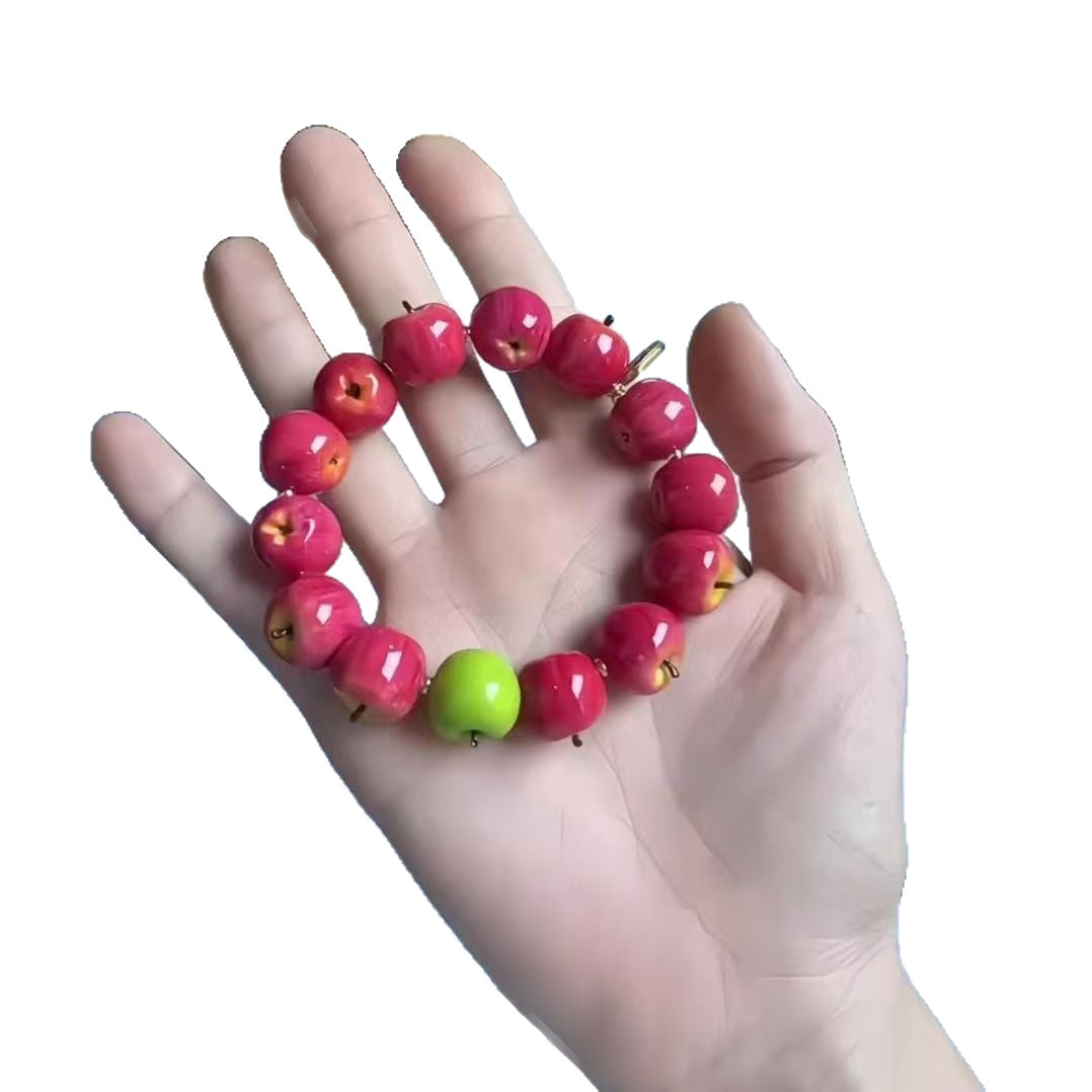 Cute Apple Bracelet