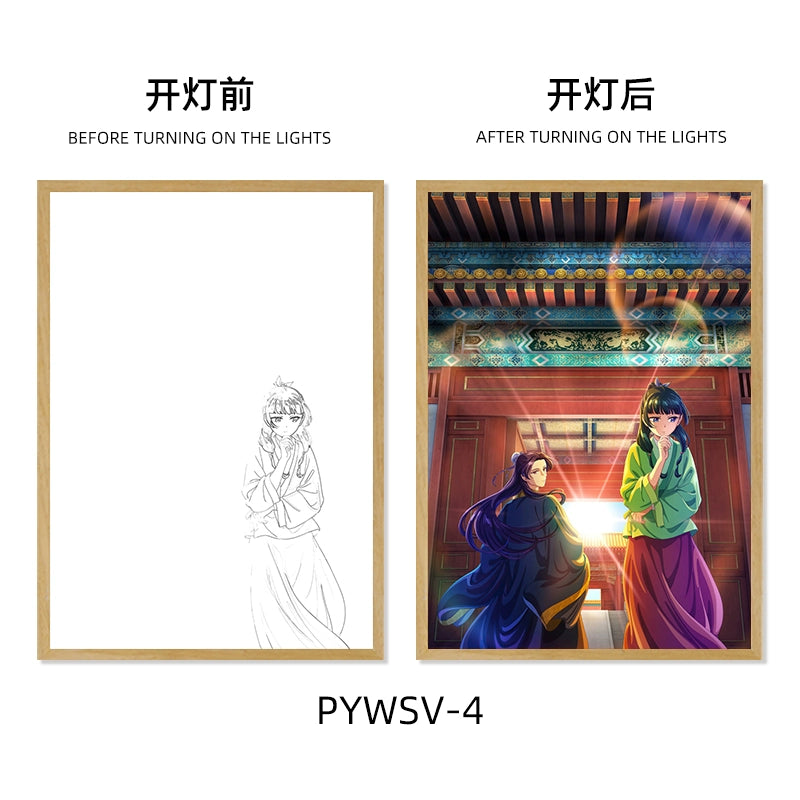 Anime Painting Night Light Ornament