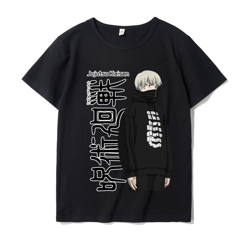 Unisex Anime Graphic Printed Leisure T-shirt