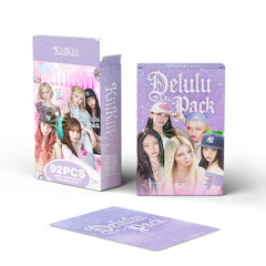 92PCS KiiiKiii Delulu Pack Photocard Sticker