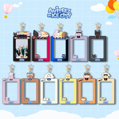 KPOP Cartoon Card Insert Keychain