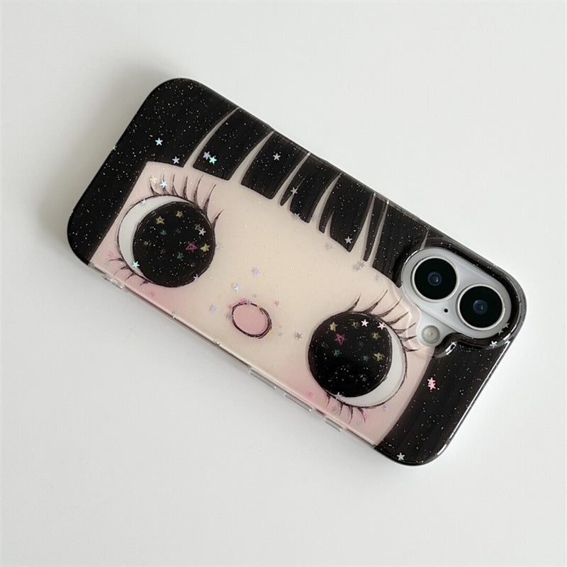Glittery Eye Phone Case Collection