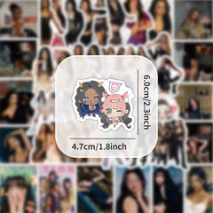 78PCS Katseye Graffiti Stickers
