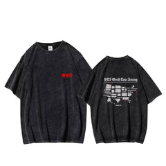 BANGTAN "2.0" ARIRANG Tour Cotton Washed T-shirt
