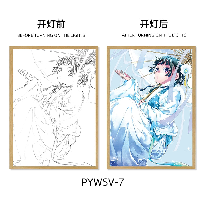 Anime Painting Night Light Ornament