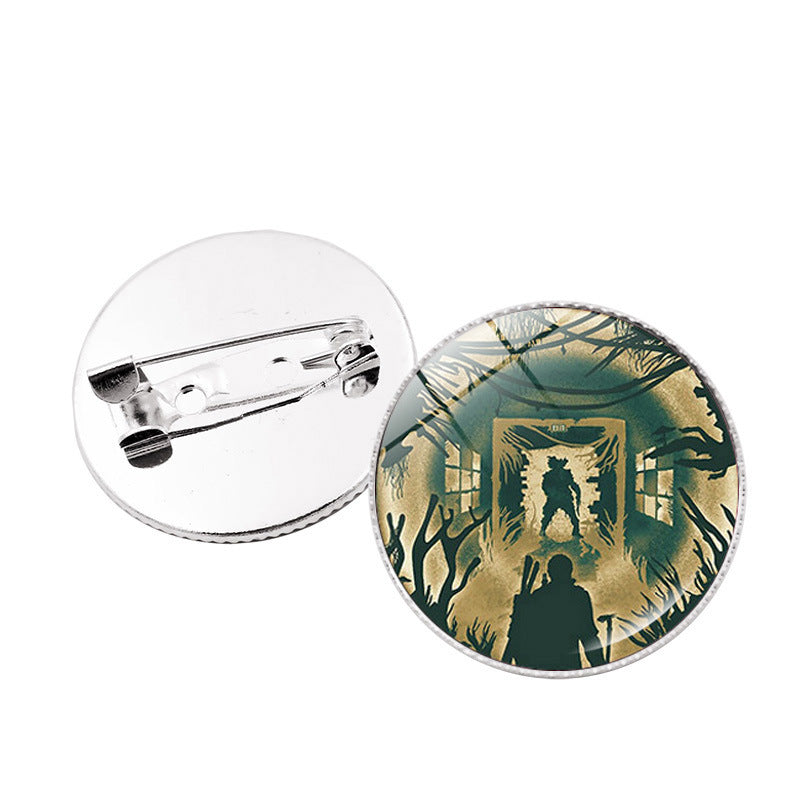 Game Brooch Pin Badge