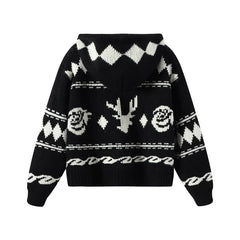 Karina Same Women's Hooded Sweater Cardigan