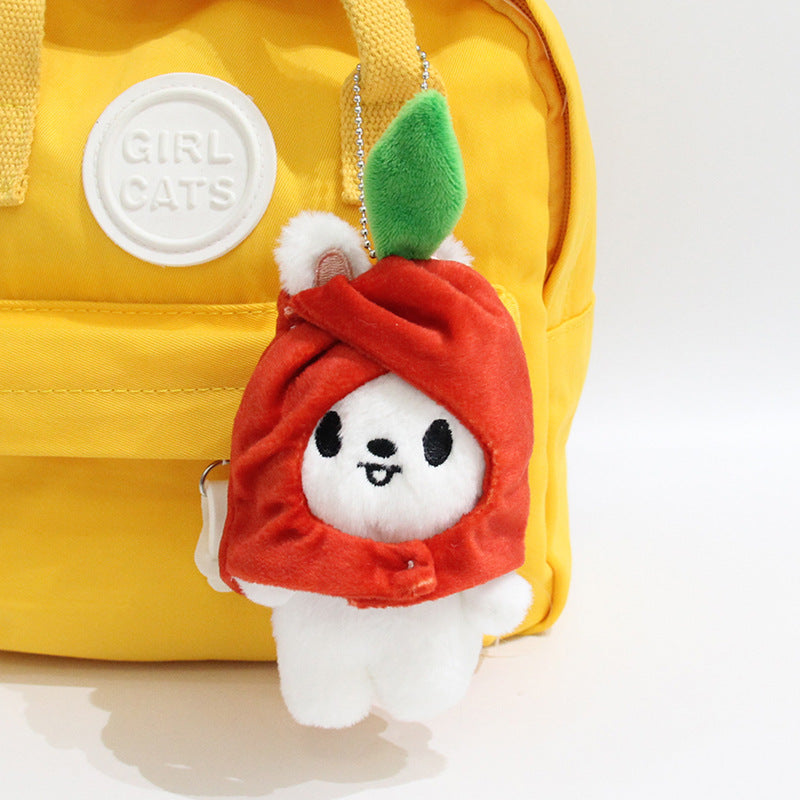 SKZ Apple Hood Plush Doll Pendant
