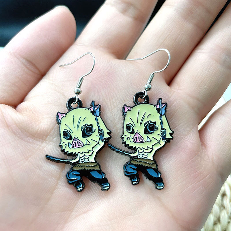 Lovely Anime Alloy Ear Hook Earrings