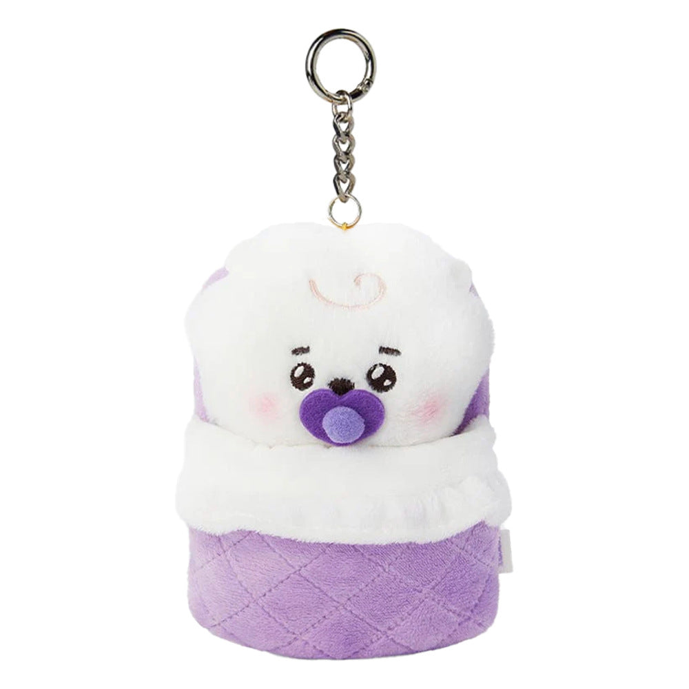 Cute Cartoon Sleeping Bag Plush Doll Pendant