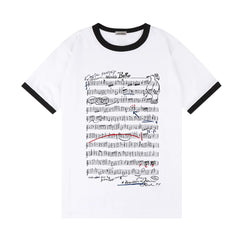 SEONGHYEON Same Color Block Short-sleeved T-shirt