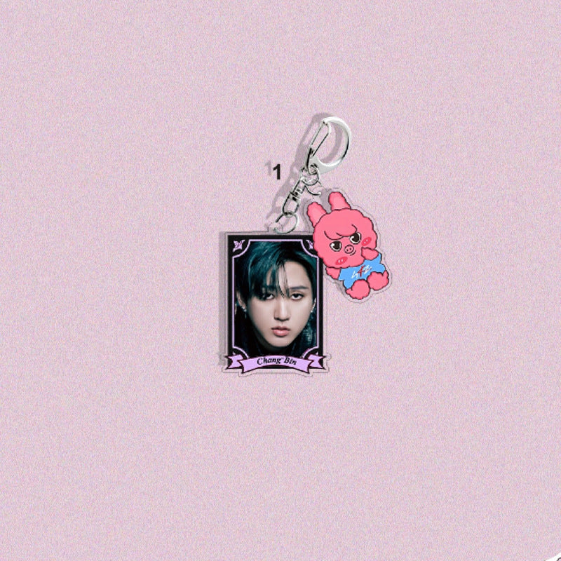 SKZ Schoolbag Keychain String
