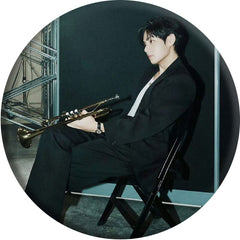 BANGTAN Magazine Cover Badge Mirror Keychain