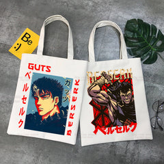 Guts Anime Printed Canvas Tote Bag