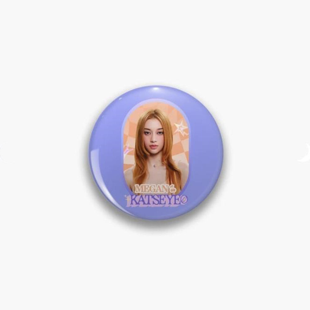 KATSEYE Ganrly Brooch Badge