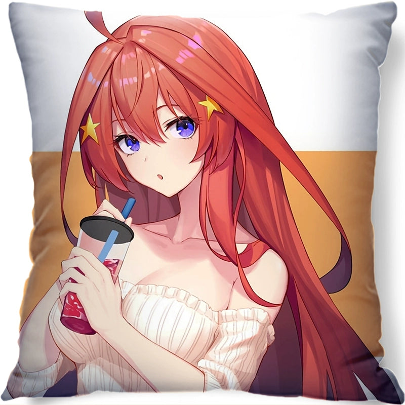 Nakano Anime Throw Pillow