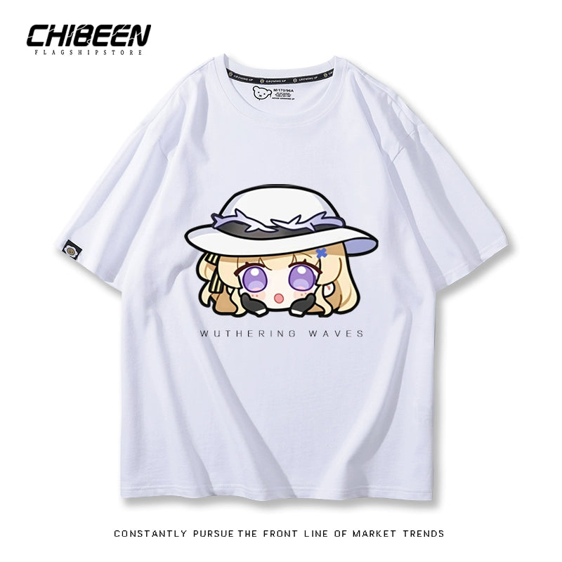 Versatile Game Emoji Short-sleeved T-shirt