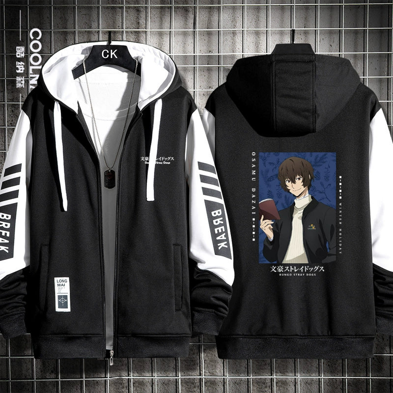 Trendy Anime Zipper Thin Cardigan Hoodie