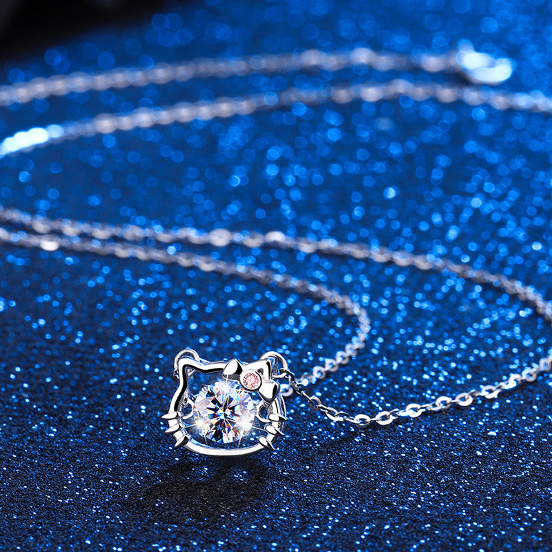 Cute Kitty Cat Necklace