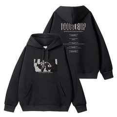 CxM DoubleUp Logo Print Hoodie Jacket