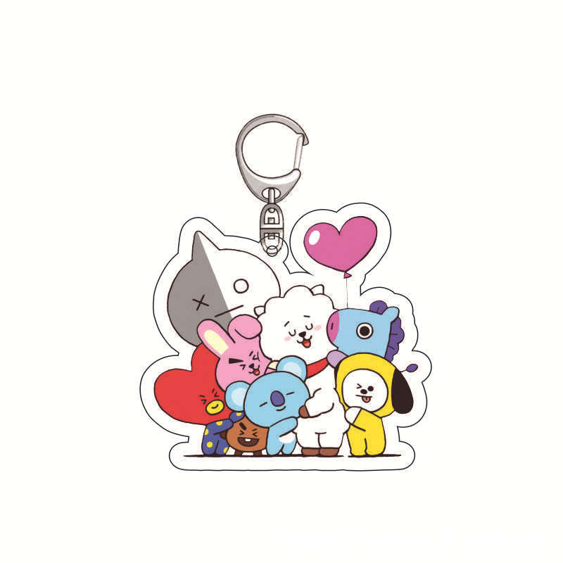 KPOP Cartoon Keychain Pendant