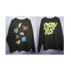 Y2K Style KPOP Loose Round Neck Sweatshirt