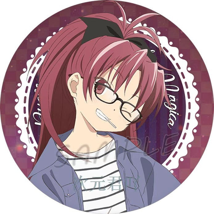 Anime Tinplate Badge