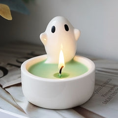 Cute Ghost Candle Holder Ornament