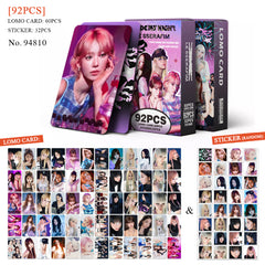 92PCS LSF Made My Night Photo Card Sticker