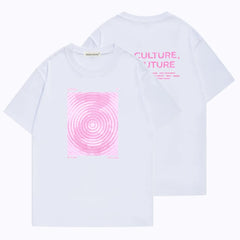 Karina NingNing Same Graphic Short-sleeved T-shirt