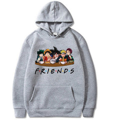 Unisex FRIENDS Graphic Print Casual Hoodie