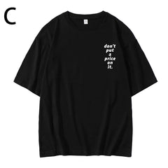 Yeonjun Beomgyu Same Printed Short-sleeved T-shirt