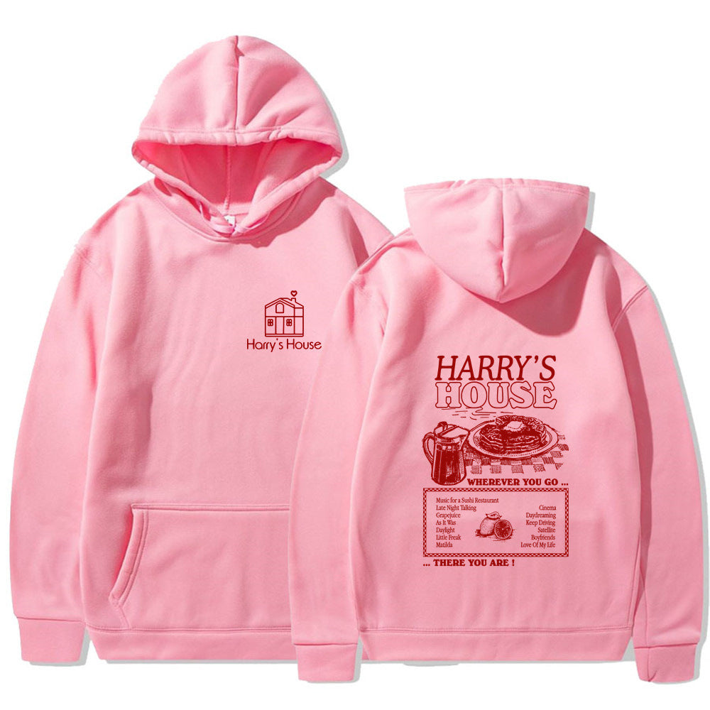 Unisex Harry's House Printed Relaxed Hoodie