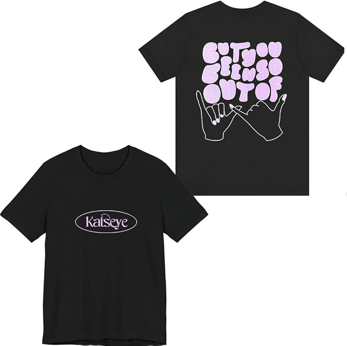 KPOP Letter Print Unisex Short Sleeve T-Shirt