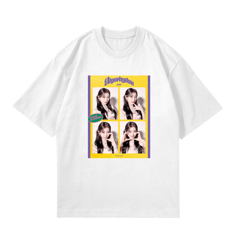 Algorhythm Poster Photo Crew Neck T-Shirt